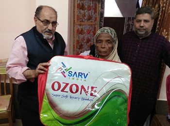 Distributing blankets