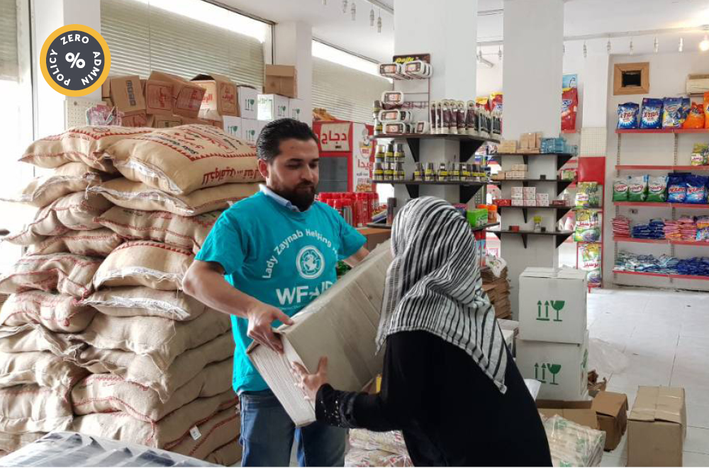 We’re delivering Food Packs right now