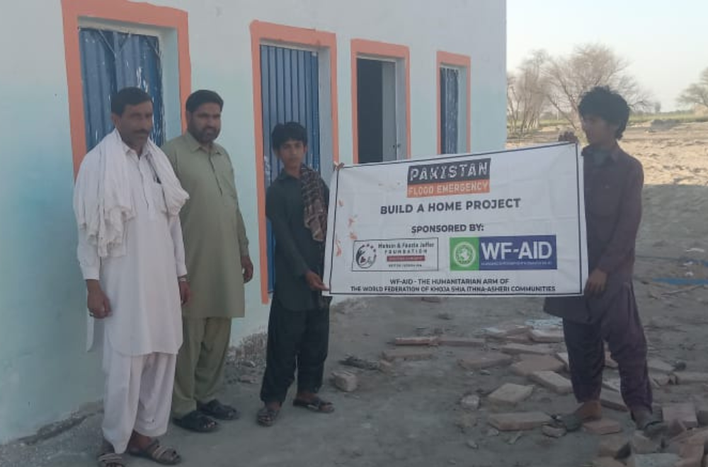 Mohsin and Fauzia Jaffer Foundation – Build a Home