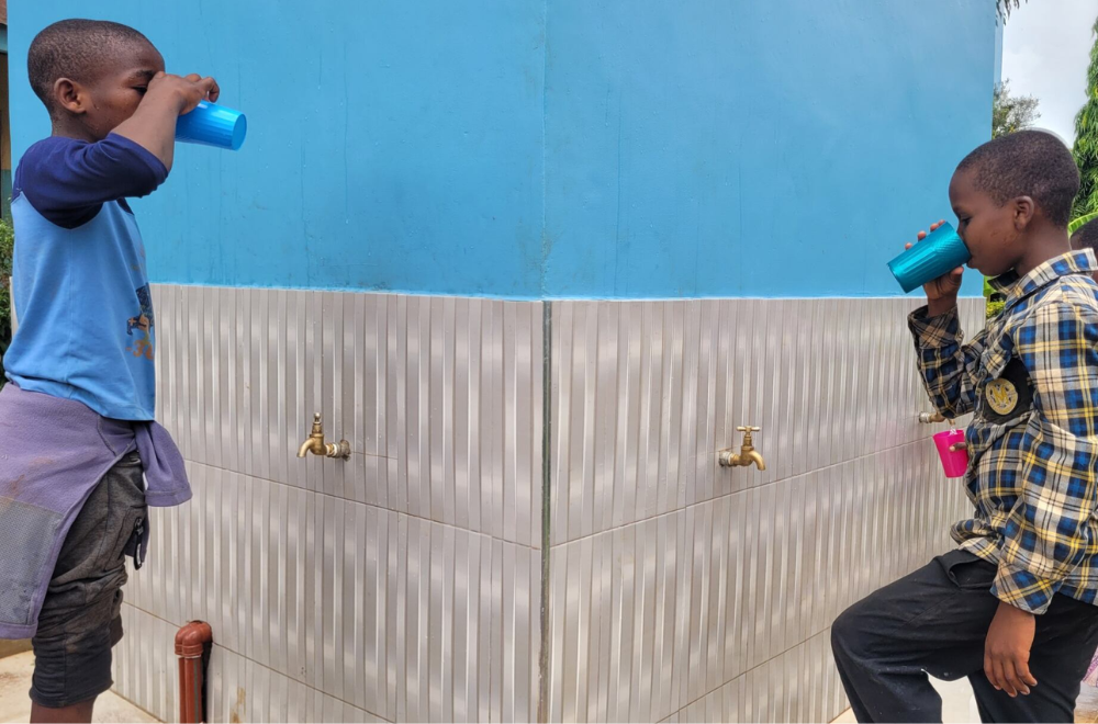 Kariwa Primary School – Clean water supply