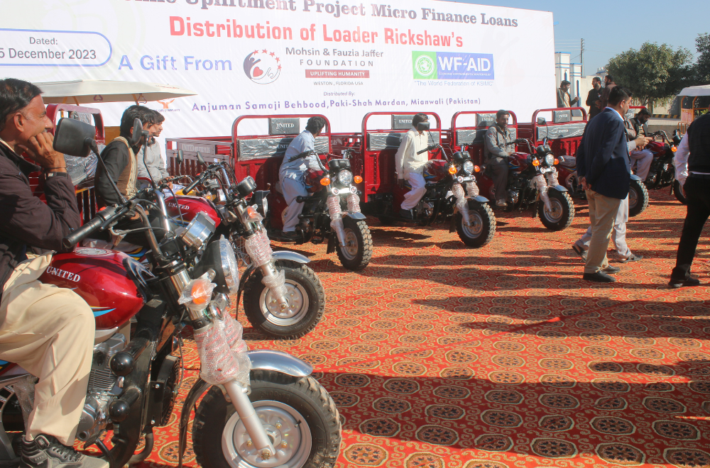 Income Generation Scheme – Loader Rickshaws